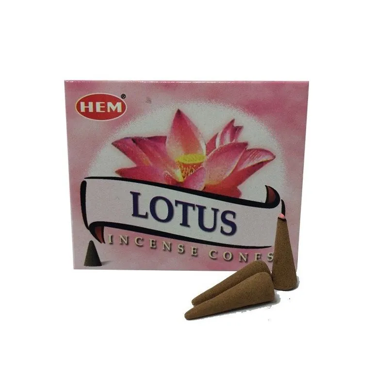 Благовония-конусы HEM Lotus "Лотос"
