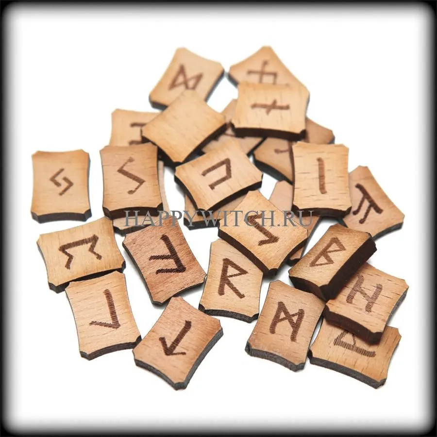 Набор скандинавских рун 25 шт.