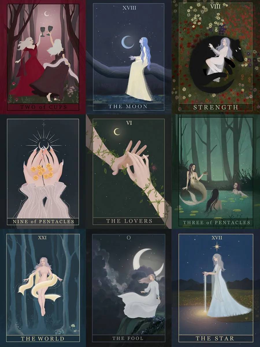 Открытка-Таро с предсказаниями