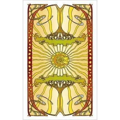 Золотое Таро Арт-Нуво мини (Mini Golden Art Nouveau Tarot)