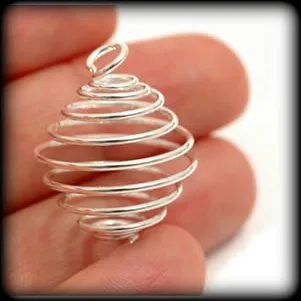 Подвеска-держатель для кристалла "Водоворот"