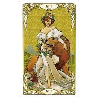 Золотое Таро Арт-Нуво мини (Mini Golden Art Nouveau Tarot)