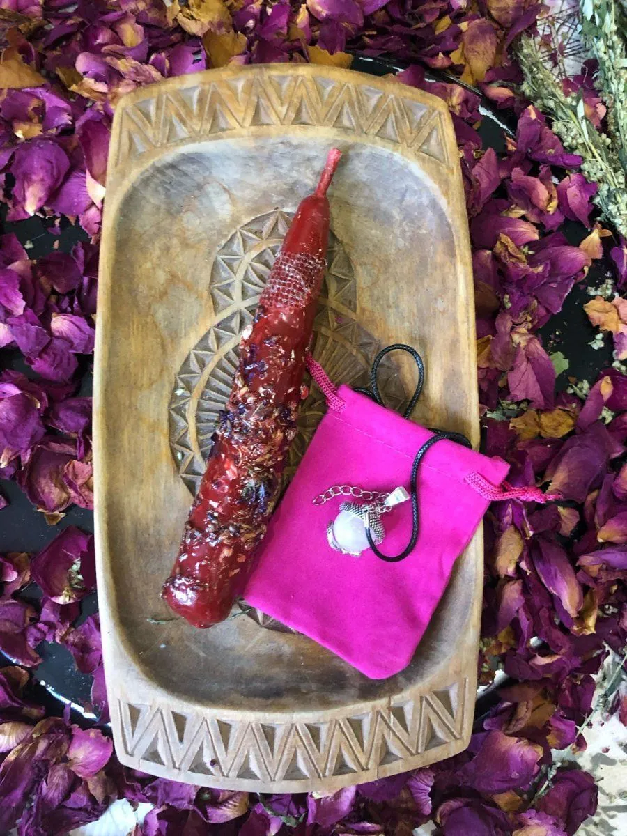 Катаная свеча "Спящая Красавица - молодость, красота, очарование"