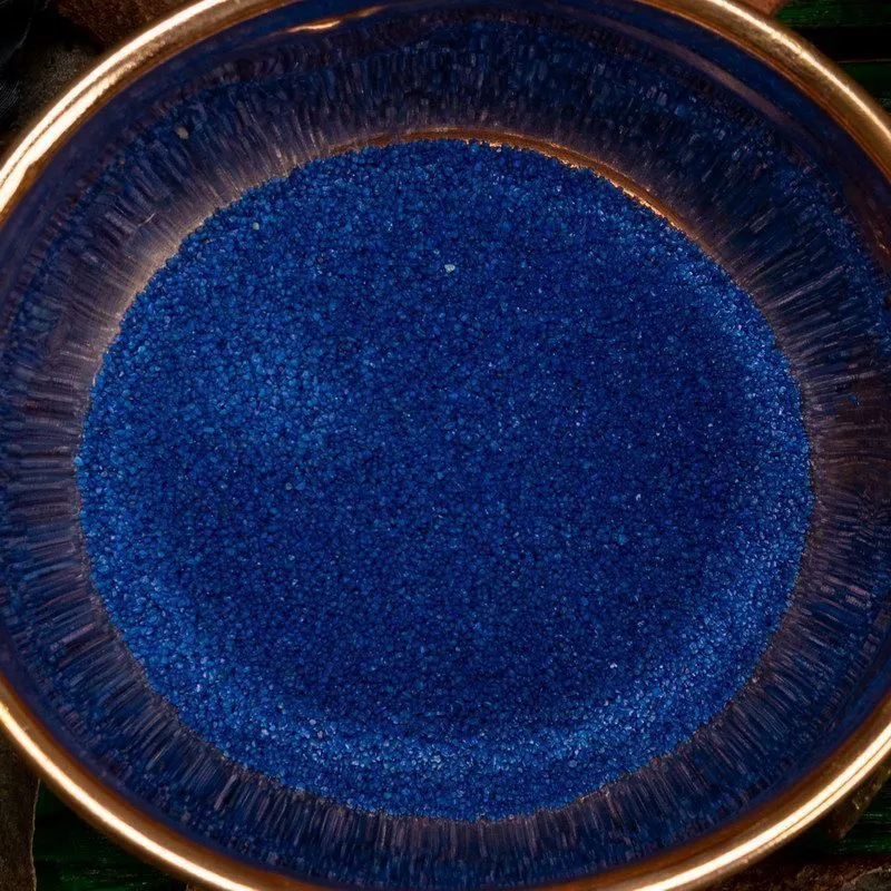 Песок для курильниц синий
