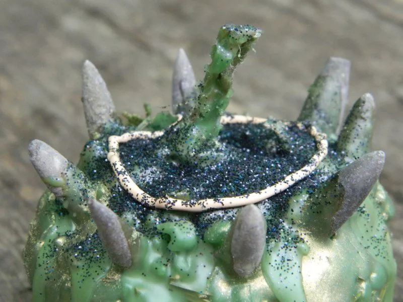 Cвеча "Ведьмино кольцо", травяная