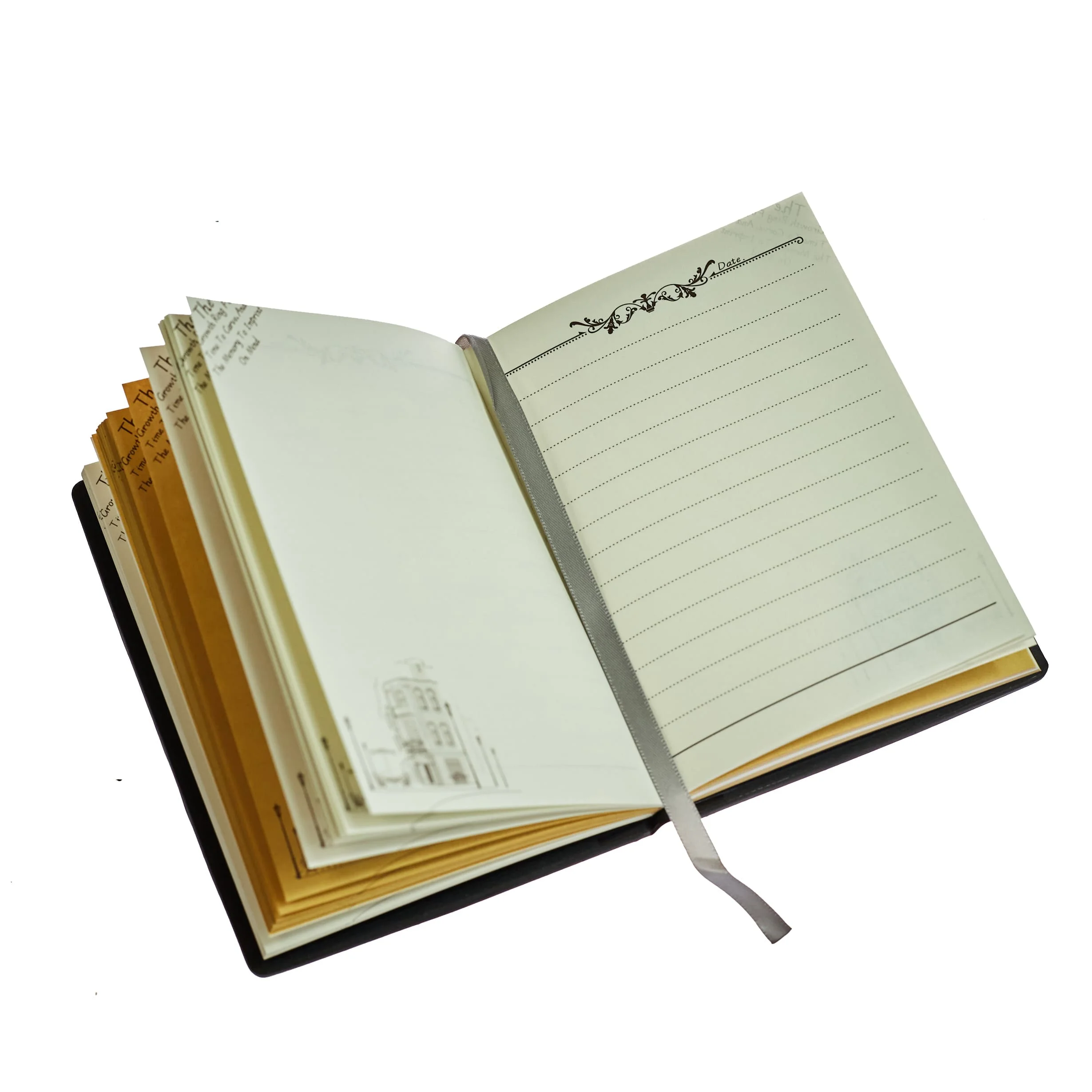 Блокнот для записей "Мировое древо", серебристый, 13,5х10 см