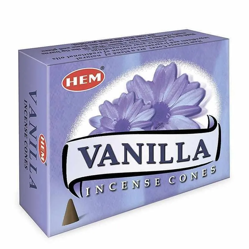 Благовония-конусы HEM Vanilla "Ваниль"