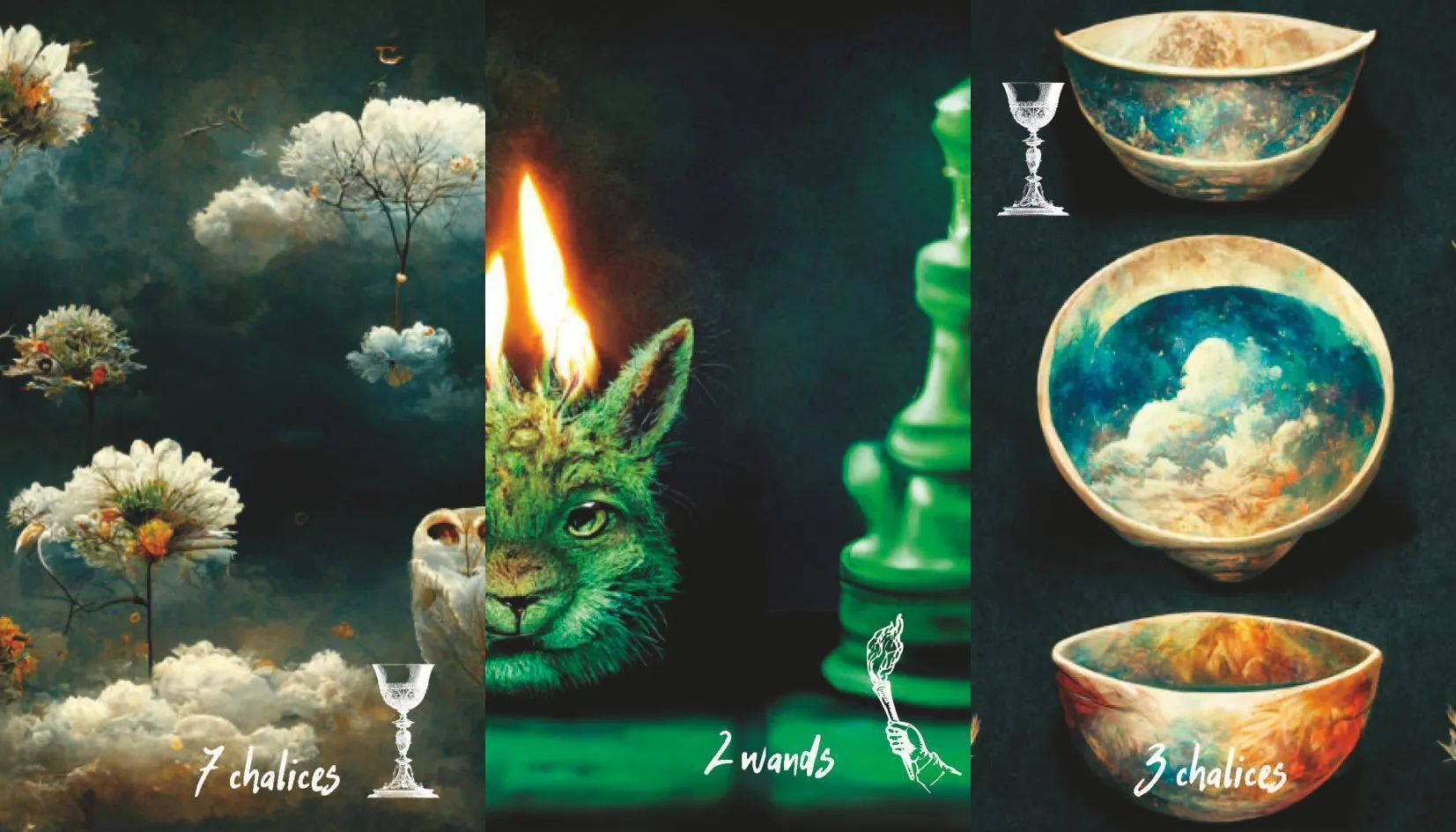 Таро "Осколки Тысячной Луны"