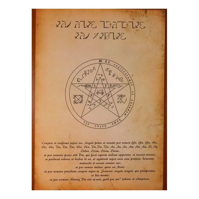 Каббалистический "Свиток Воли"