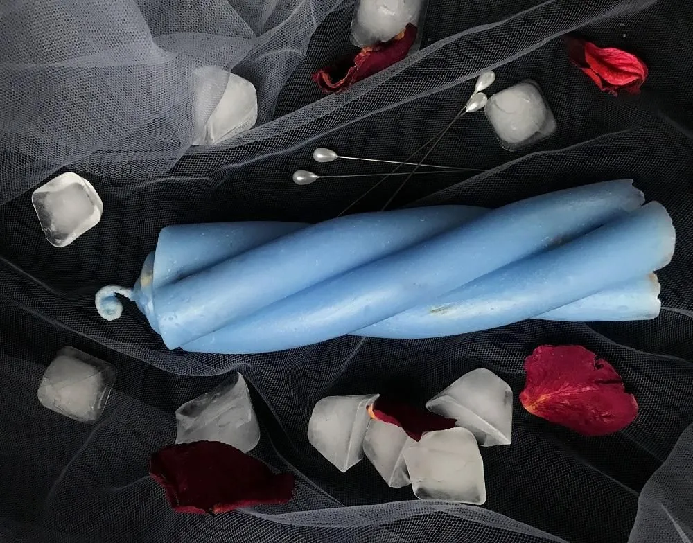 Свеча "Ледяное сердце"