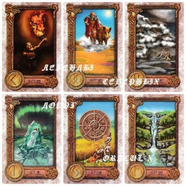 Оракул Рунический "Легенды Северных дорог"