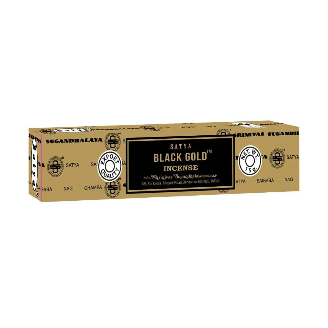 Благовония Satya "Чёрное золото" Black Gold Incense