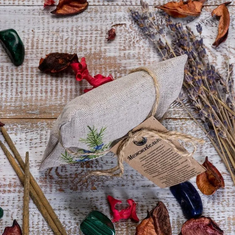 Подушечка-саше "Можжевельник"