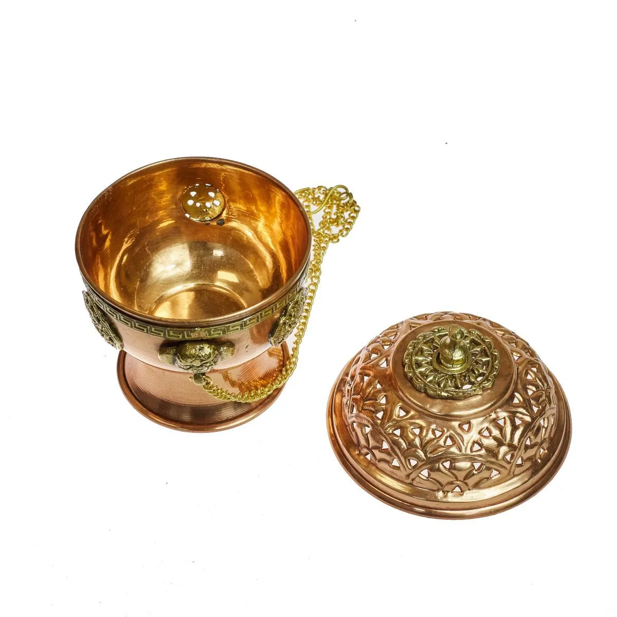 Курильница латунная подвесная "Божественное начало"