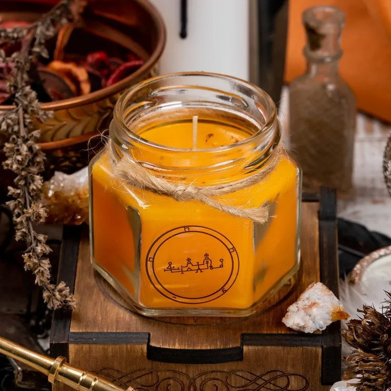 Свеча-талисман "Перо Жар-Птицы"