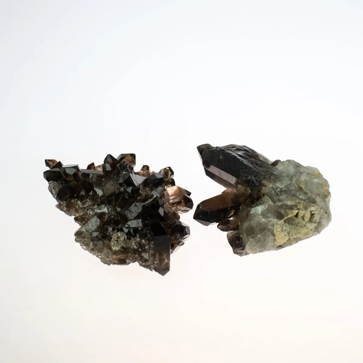 Дымчатый кварц (раухтопаз), друза 7-11 см (ок. 80-120 г)