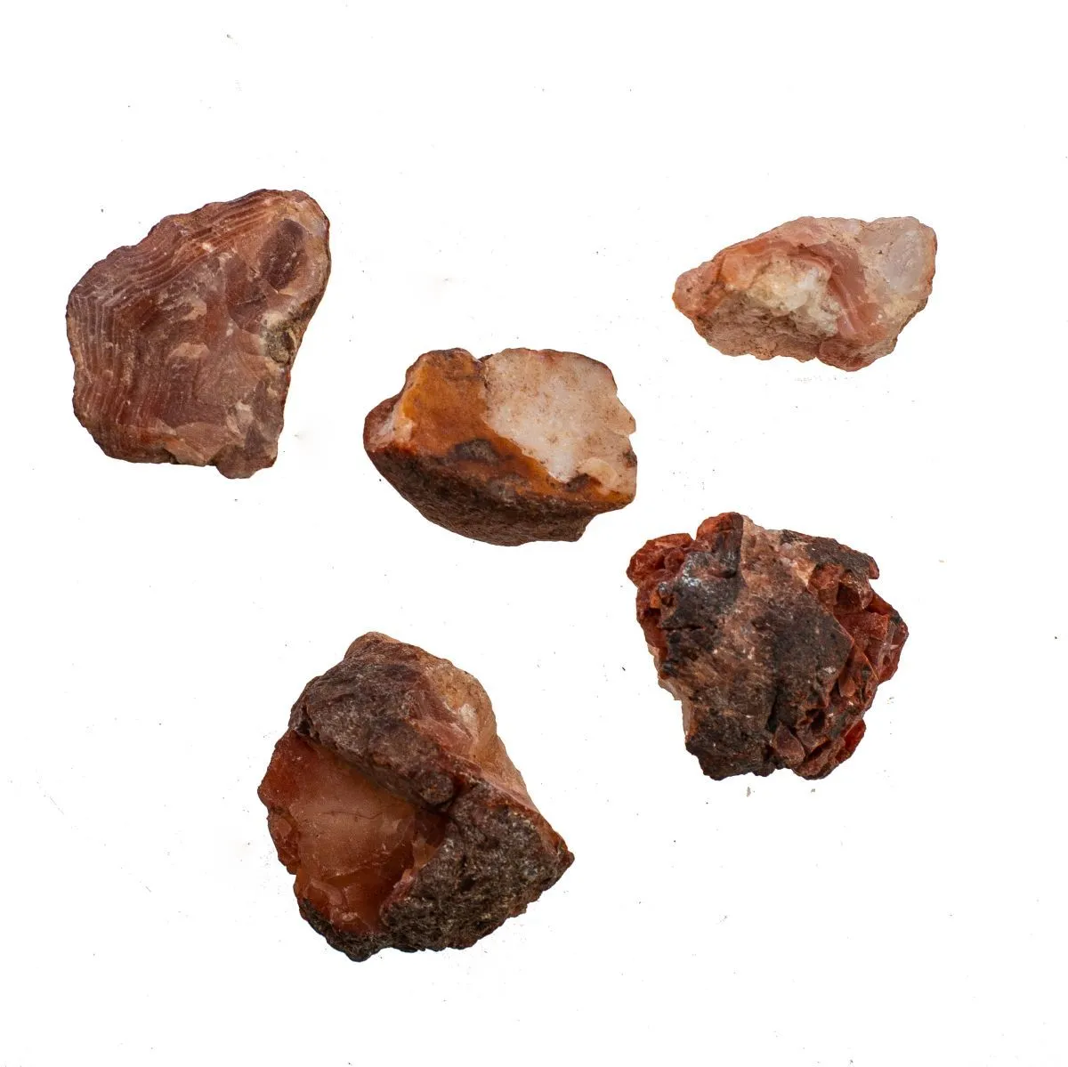 Сердолик необработанный, колотый 2-5 см, 1 шт.