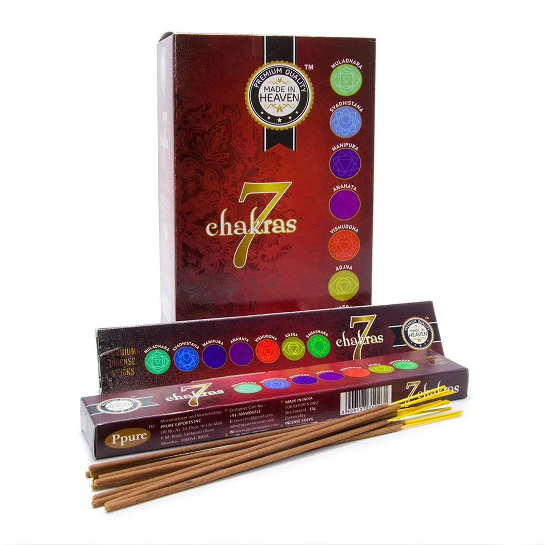 Благовония Ppure MADE IN HEAVEN 7 Chakras "Семь чакр"