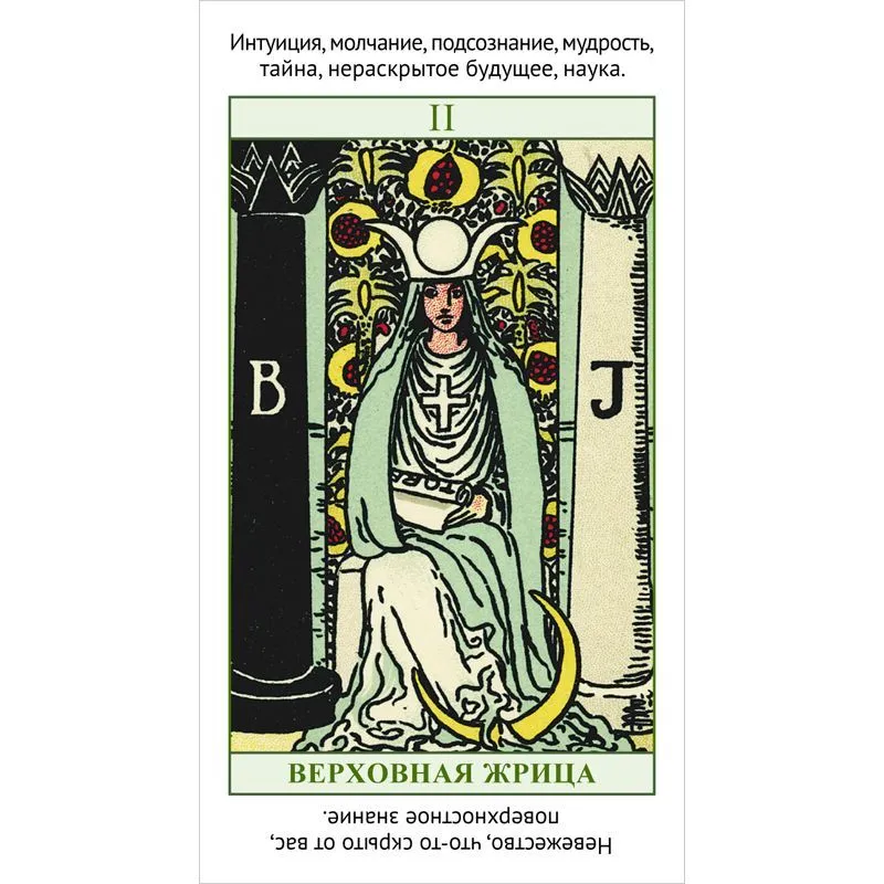 Обучающая колода "Изучаем Таро с нуля" (толкования подписаны на картах)