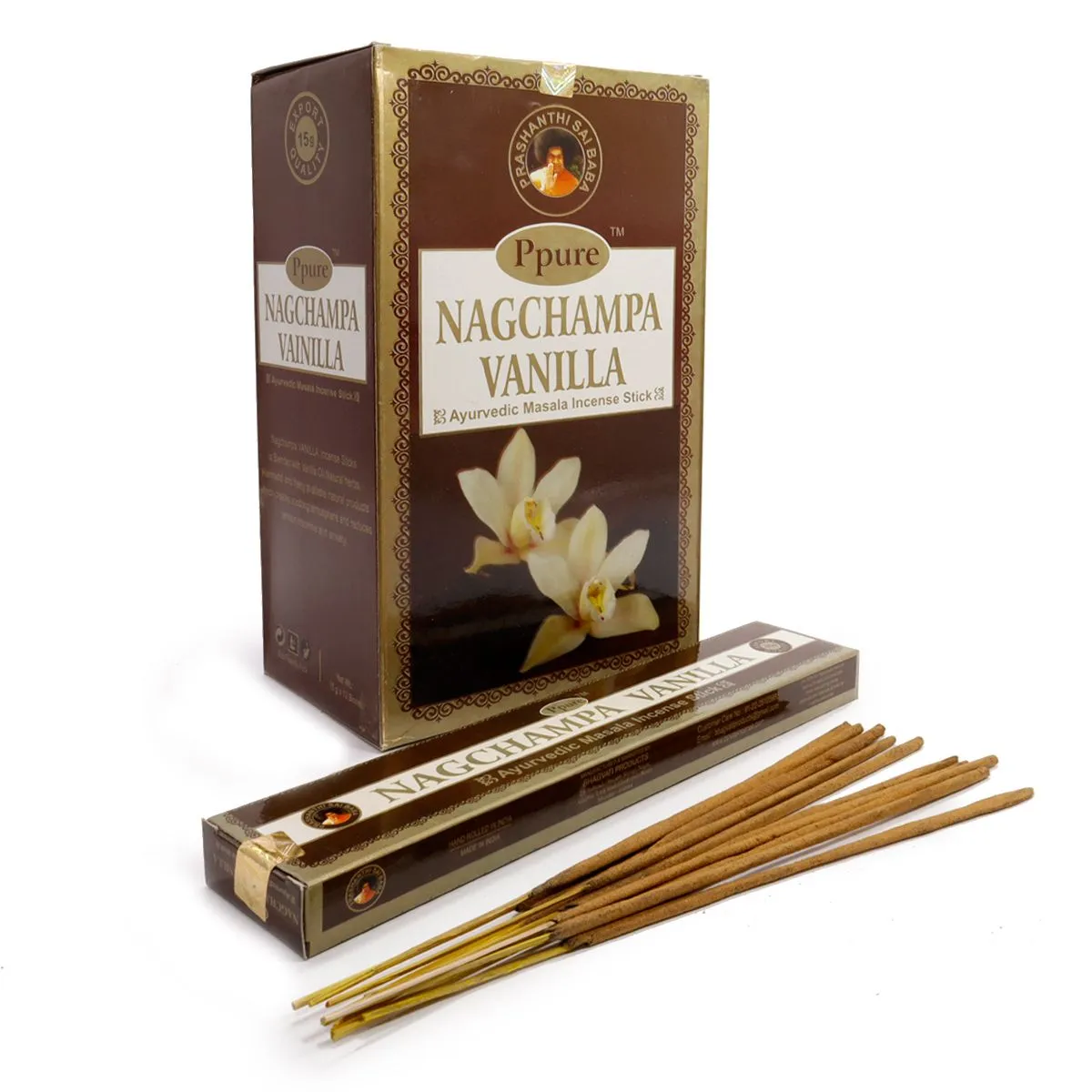 Благовония Ppure Nagchampa Vanilla "Нагчампа и ваниль"