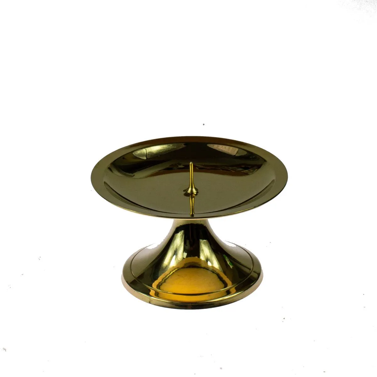 Подсвечник "Дворцовые тайны" латунный, для широкой свечи