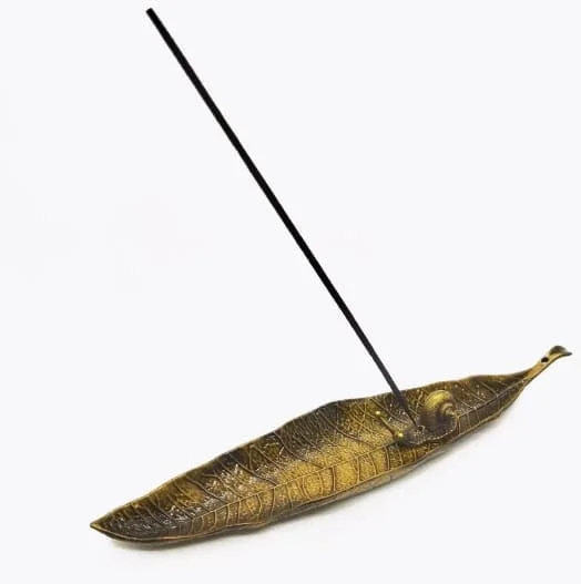 Подставка для благовоний "Улитка на склоне Фудзи" бронзовая