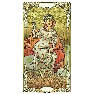 Золотое Таро Арт-Нуво (Golden Art Nouveau Tarot)