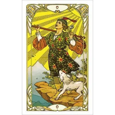 Золотое Таро Арт-Нуво мини (Mini Golden Art Nouveau Tarot)
