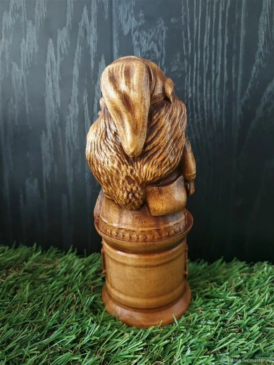Алтарная статуэтка "Домовой" из дерева