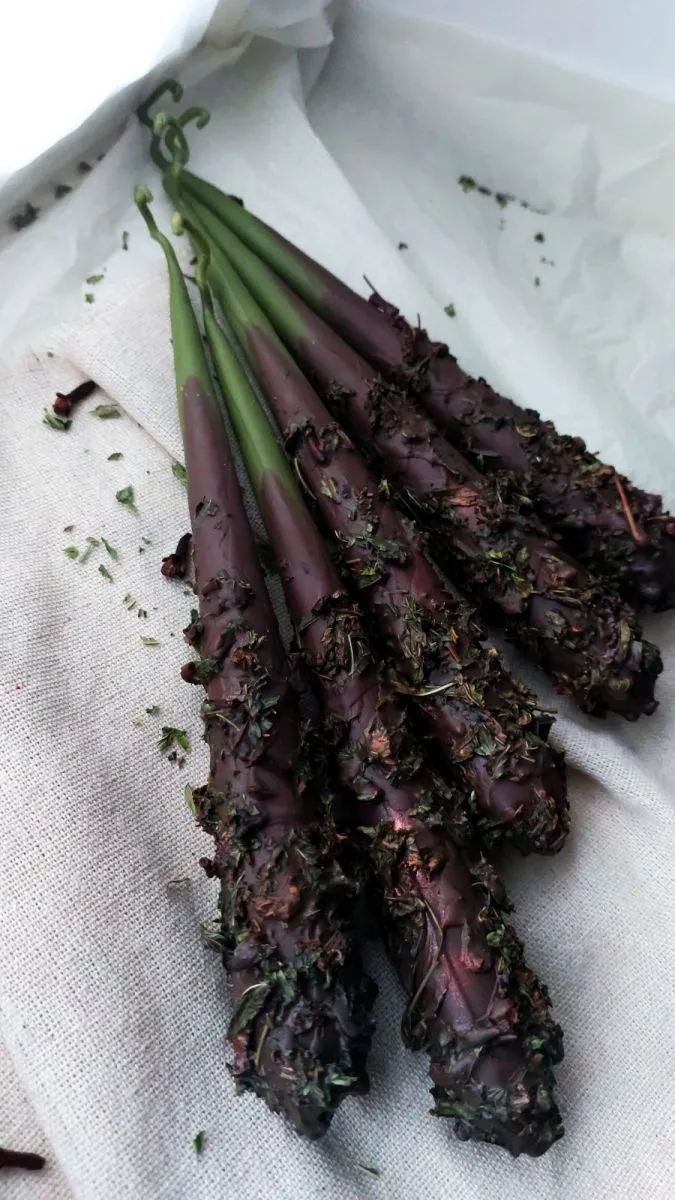 Свеча программная маканая "Рог изобилия"