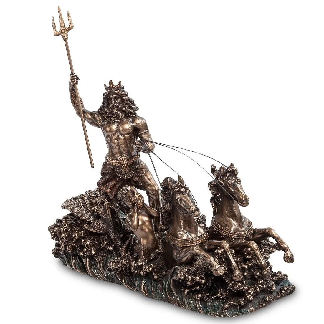 Алтарная статуэтка "Посейдон, бог морей"