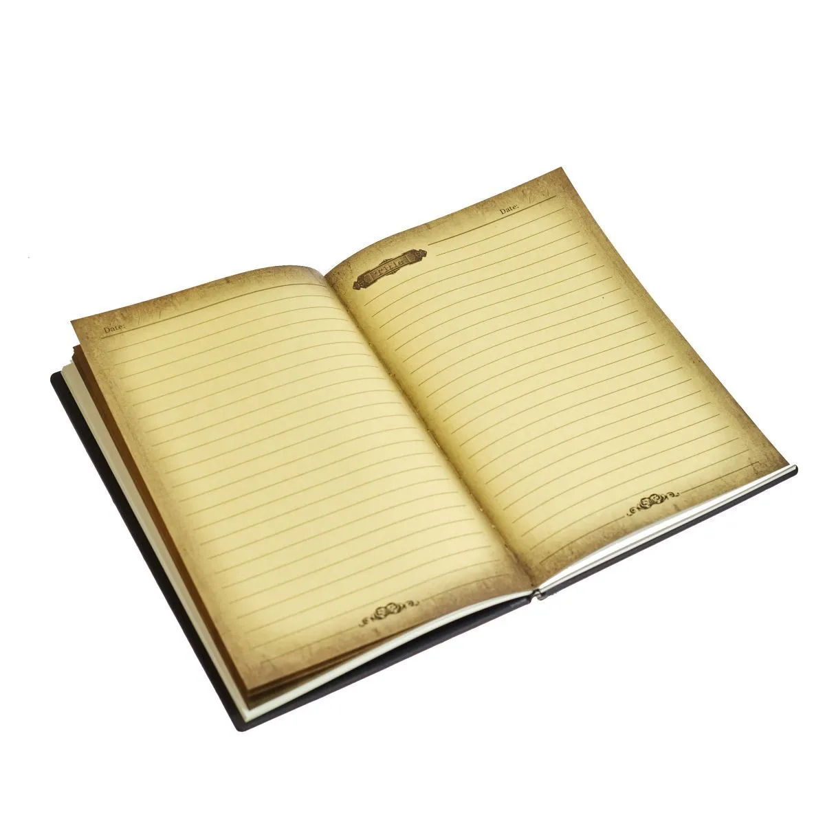 Блокнот для записей "Мировое древо", золотистый, 13,5х10 см