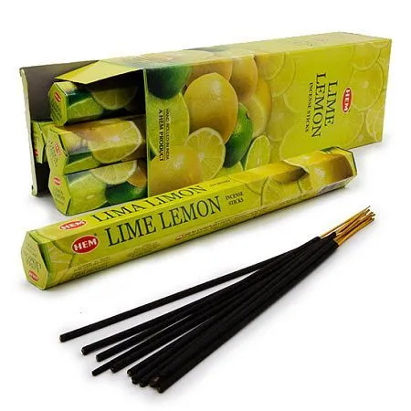 Благовония HEM Hexa Lime Lemon "Лайм-лимон"