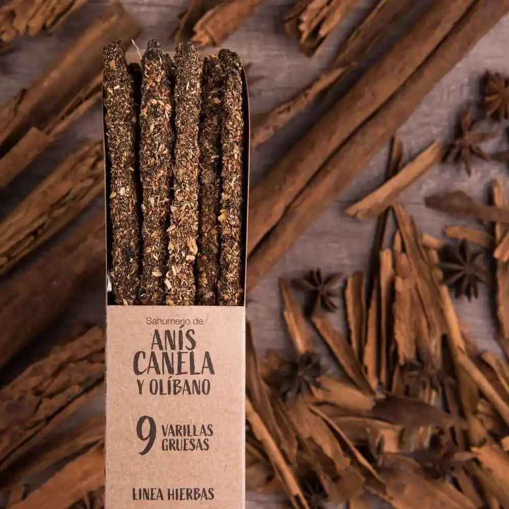 Благовония Sagrada Madre "Корица, анис и ладан" (серия Herbs & Flowers)