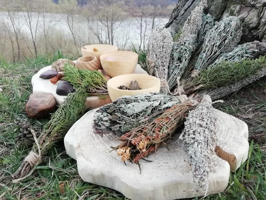 Набор скруток для окуривания "Ведьмины травы" (артыш, мята, багульник)