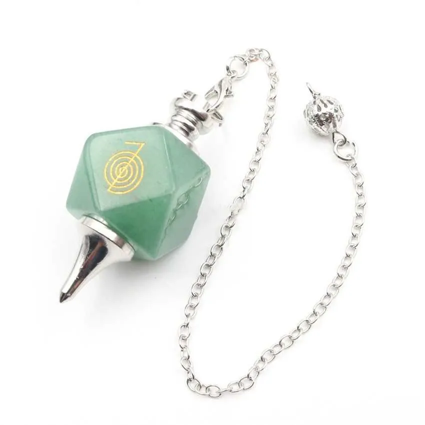 Маятник для биолокации "Навигатор энергий" Cho Ku Rei, авантюрин