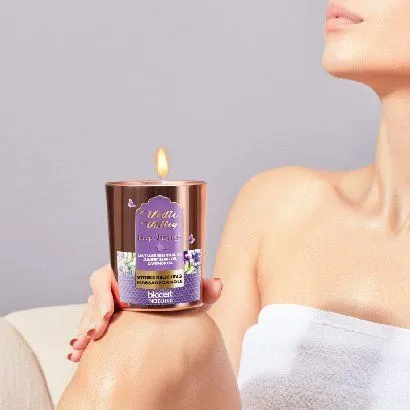 Свеча массажная аюрведическая Абхьянга «Лаванда»