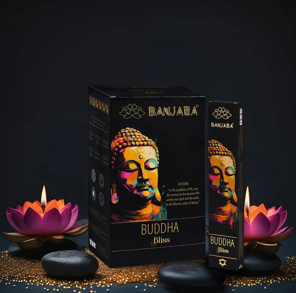 Индийские благовония "Блаженство Будды" BANJARA (серия BUDDHA)