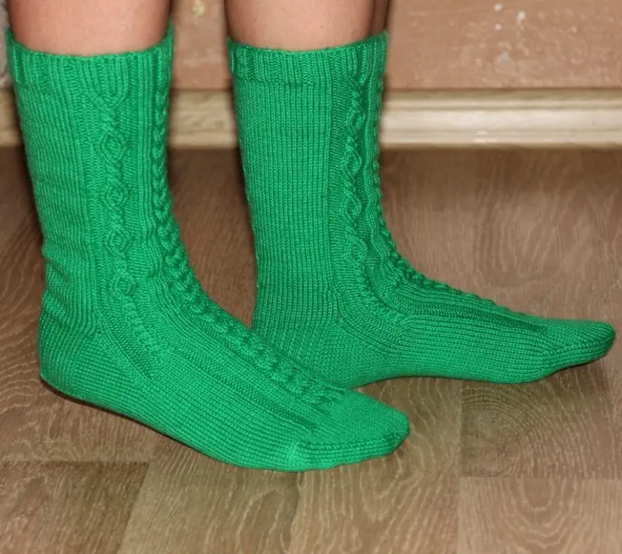 Зеленые носки
