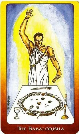 Набор "The Tarot of the Orishas" (Таро Ориша, карты + книга)