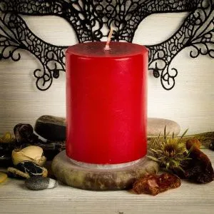 Свеча с травами