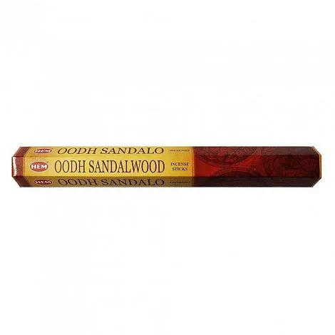 Благовония HEM Hexa Oodh Sandalwood "Сандал с агаром"