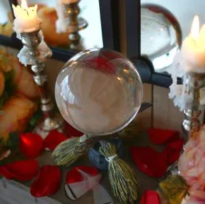 Хрустальный шар 130 мм фото