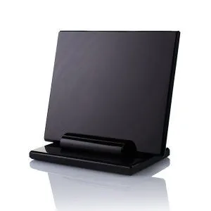 Черное зеркало прямоугольное фото