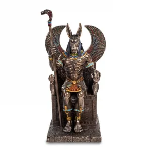 Статуэтка «Анубис на троне»