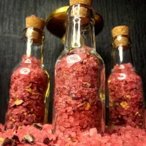 Магическая розовая соль 