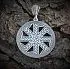 Серебряная подвеска "Узорный Коловрат"