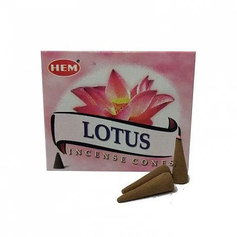 Благовония-конусы HEM Lotus "Лотос"