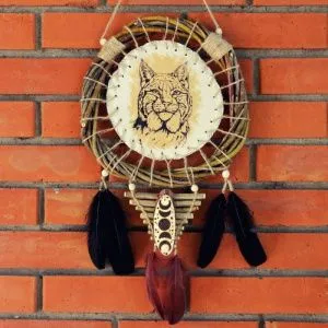 Авторский ловец снов «Рысь»