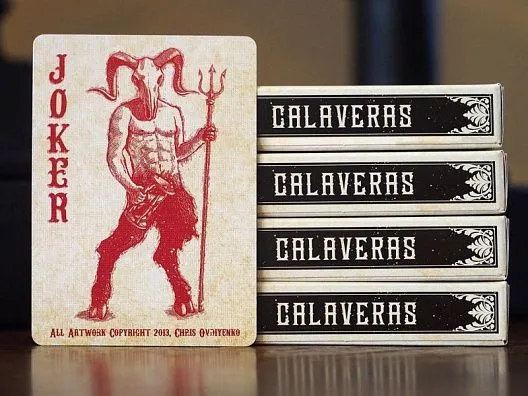Игральные карты "Черепа" (Calaveras Playing Cards)